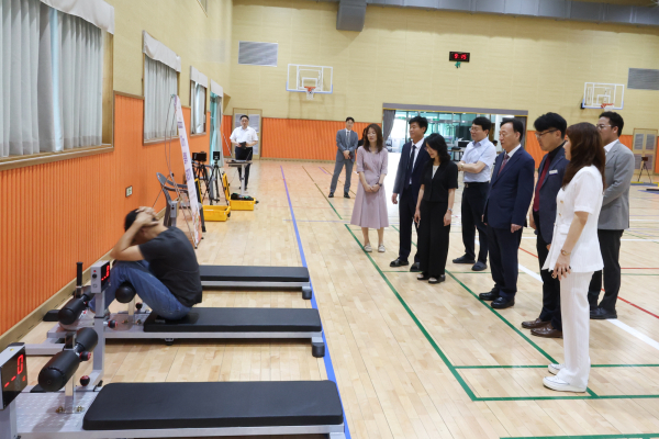 지난 13일, 제2회 대전체육교육 진로진학 페스티벌 개최 모습