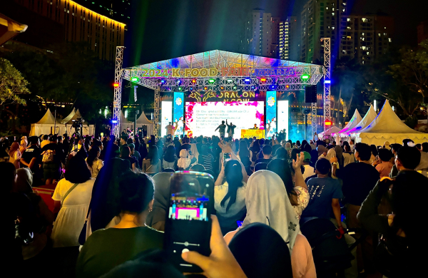 자카르타 K-푸드 페어 B2C 소비자 체험행사 현장