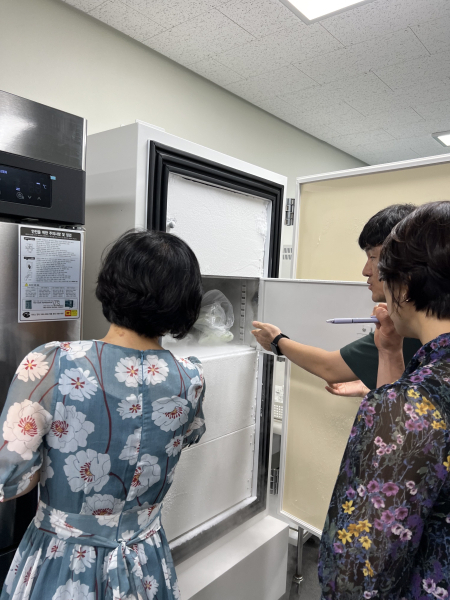상반기 과학실 안전 현장점검 진행 모습