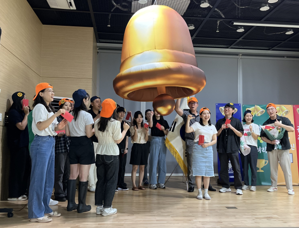 세종교육원 컨벤셜홀에서 ‘도전! 교육행정 골든벨’이 열리고 있다.