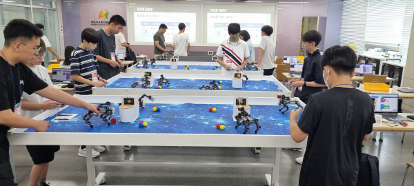 2024년 AI 교육 학생 캠프 운영 모습