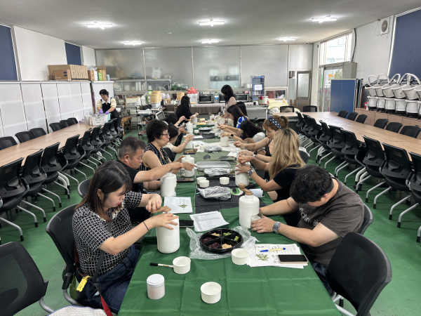 힐링캠프 개최 모습