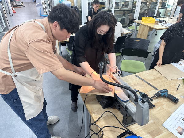 ‘2024년 하반기 AI융합 메이커교육 교원 역량강화 직무연수’ 운영 모습