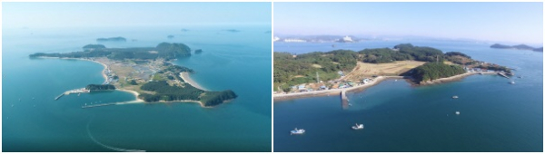 (좌) 삽시도, (우) 효자도