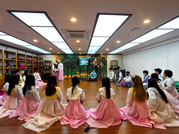 배재대한국어교육원 외국인 학생 대상 효문화 교육프로그램 진행