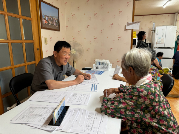 찾아가는 의료원 운영 모습