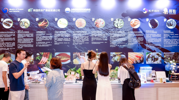 K-FISH 종합전시대에 모여든 중국 호레카 바이어