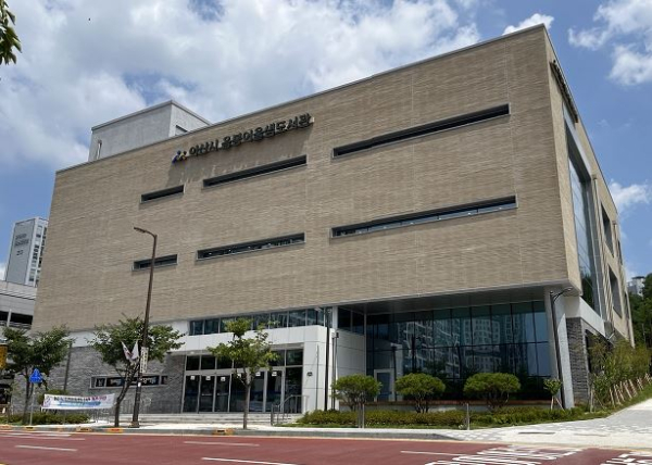 아산 음봉어울샘도서관 전경