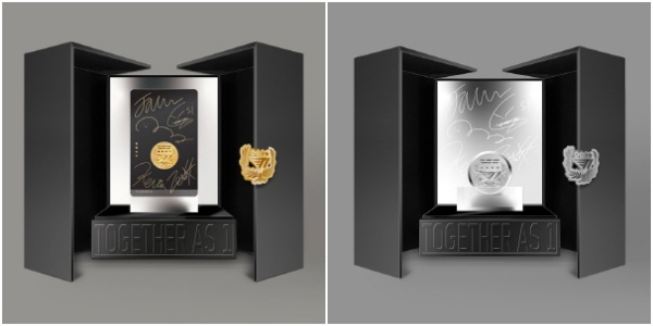 T1 우승 기념메달 금 패키지와 은 패키지