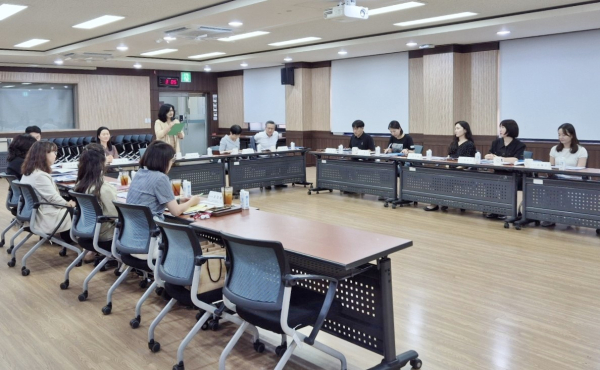 유보통합 추진 지역 실무협의체 협의회 개최 모습