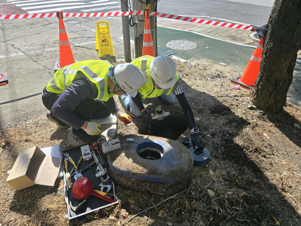 원격검침 수도미터 교체로 안전사고 선제 대응