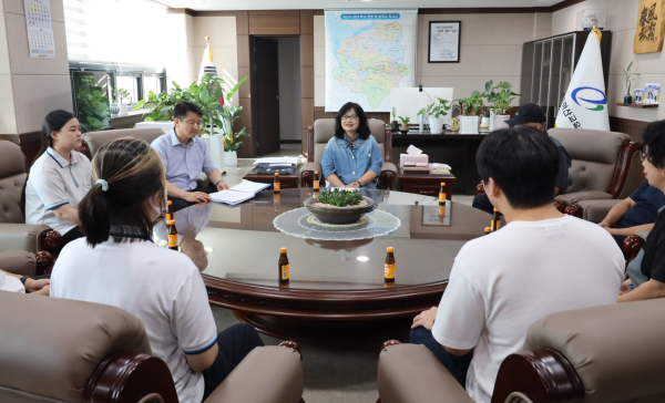 2024 추석 명절맞이 현장 근무 직원 격려 모습