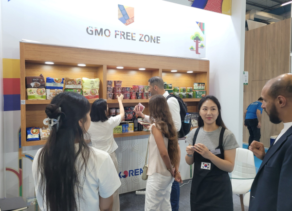 이스탄불 식품박람회 한국관 GMO프리 식품 특별관