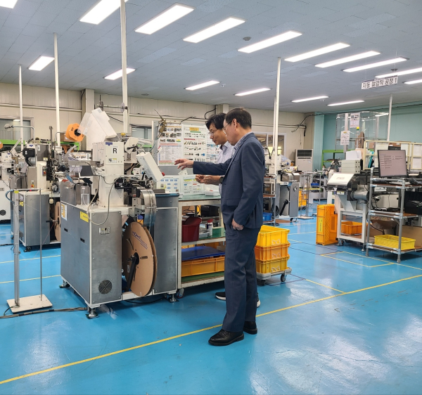 “제2차 세종 미래성장 동행투어” ㈜에이치이브이 방문