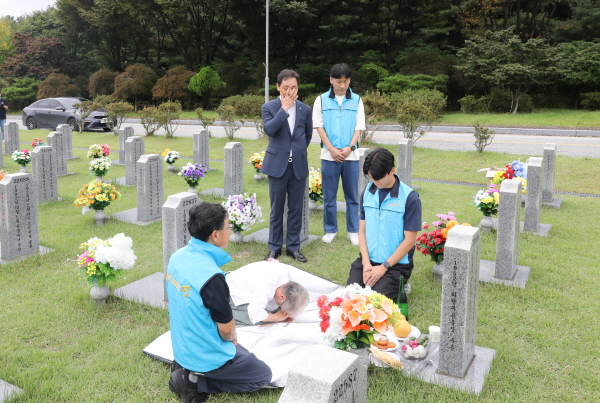 대전도시공사 한가위 보훈가정 어르신 차례상 지원