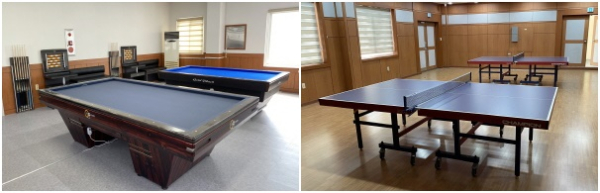 당구장, 탁구장