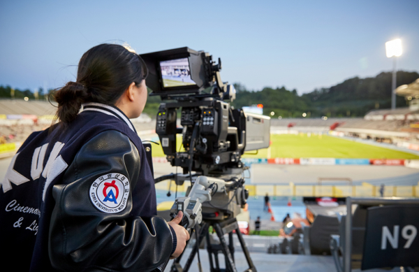 영상촬영조명과 현장 실습 모습