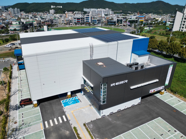 보령배드민턴구장 전경