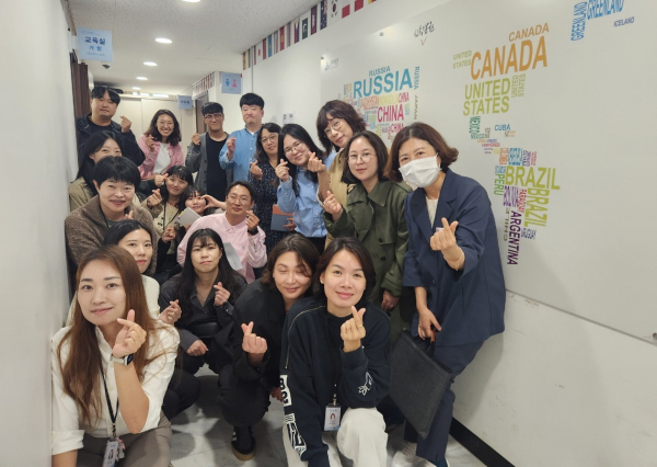 슈퍼비전 특강 이후 단체사진