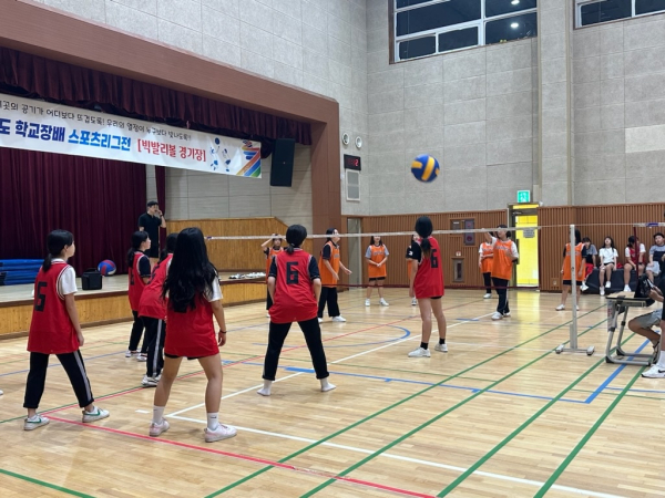 2024학년도 학교장배 스포츠 리그전 경기 모습