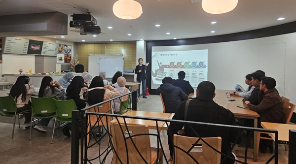 인도네시아 고교생 대덕대 방문 모습