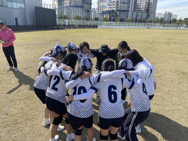 충남 최초 여학생 크리켓대회 시범 운영 (선수들)