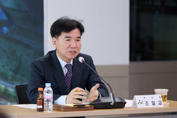 지난 30일 '아산시 안보공원 이전·조성 사업'에 대한 기본 및 실시설계 용역 착수보고회 개최