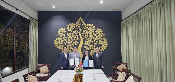 라오스 루앙프라방주와 ‘우호협력을 위한 합의서' 서명 진행