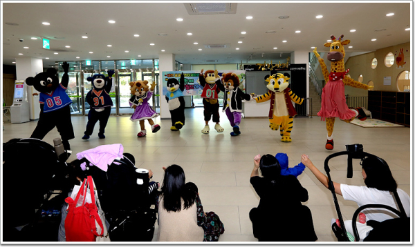 ‘우리 병원에 대전오월드가 왔어요’ 두 번째 행사 모습