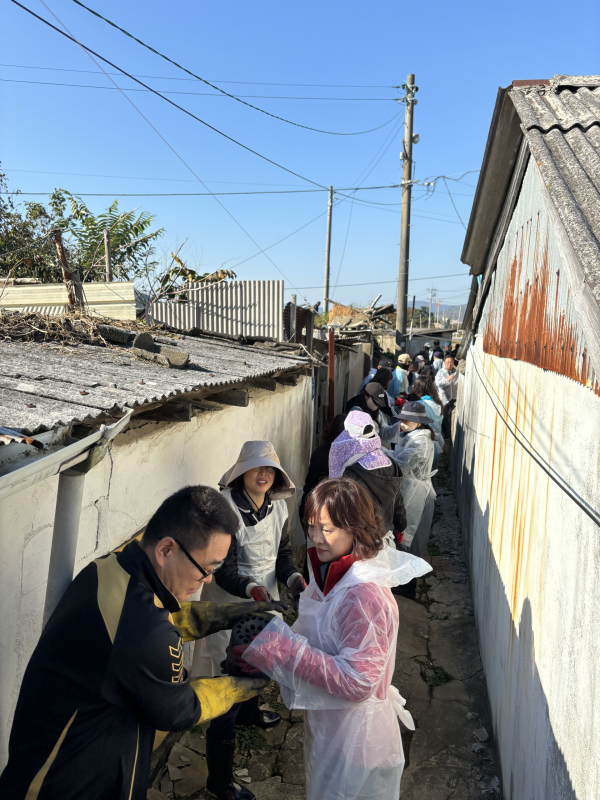 연탄은행 재개식 모습