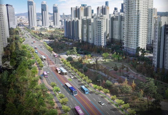 광역 BRT 조감도