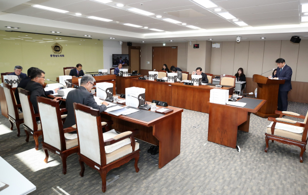 제356회 정례회 건설소방위원회 행정감사