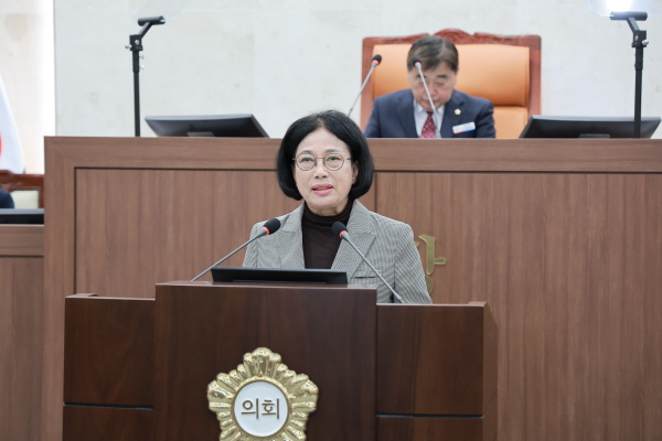 서천군의회 홍성희 의원