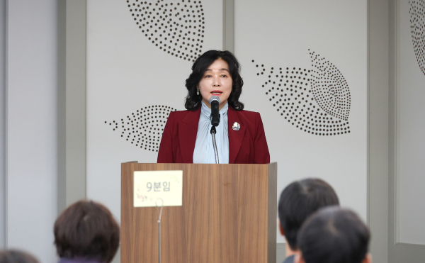 핵심역량 함양 교육과정 운영을 위한 학교 관리자 연수 진행 모습