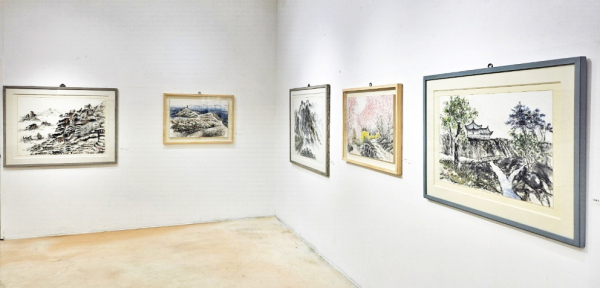 14일 대전시사회서비스원 소속 대전시노인복지관이 한국화 전시회인 ‘제15회 샛별한국화전’을 개최했다.