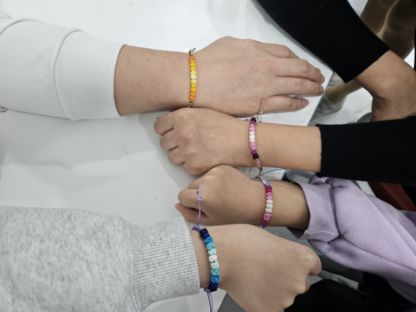 효사랑 공예 체험(매듭팔찌 만들기)