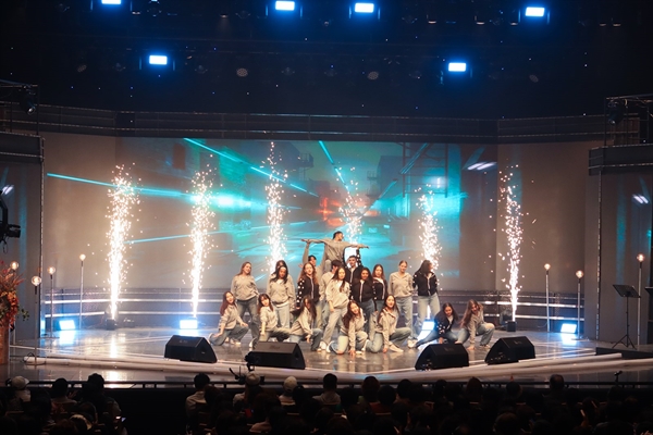 지역사랑음악회 우송대 글로벌 댄스팀 공연