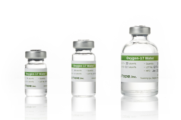(주)큐토프의 산소-17 농축수
