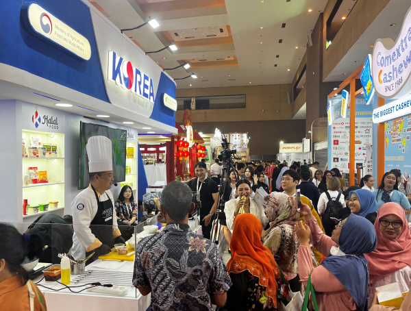 2024 자카르타 국제식품박람회 한국관 쿠킹쇼