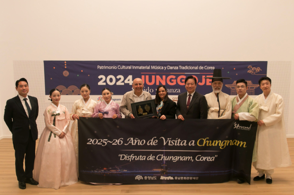 충남문화관광재단은 스페인서‘중고제’와 충남의 매력 알렸다
