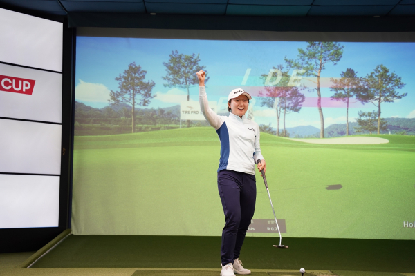 2024 타이어프로 GTOUR Mixed Cup’ 우승자 박사과 경기 모습.