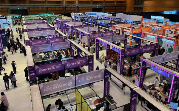농식품부×코엑스 푸드위크 2024 행사장 전경