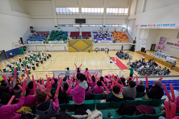 지난 24일, ‘제20회 여성생활체육대회’ 개최 모습