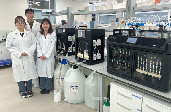 한국원자력연구원 원자력환경실에서 해수 중 스트론튬-90 신속분석법을 개발했다