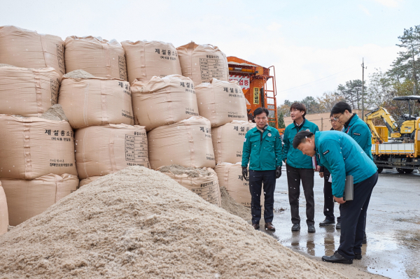 조일교 아산시장 권한대행, 대설.한파 대비 현장방문