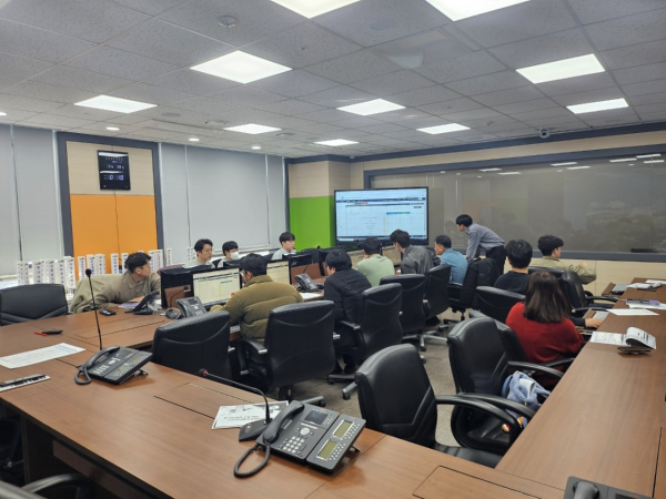 겨울철 대비 국가재난관리시스템 훈련 모습