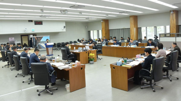 논산시의회 행정사무감사