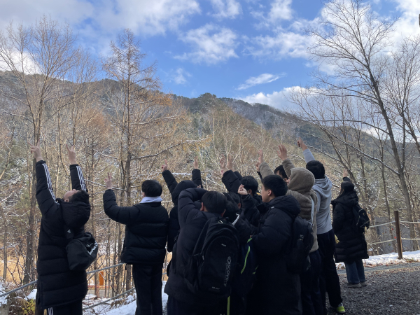 특수학급, 사회참여형 숲교육 참여 프로그램 진행 모습