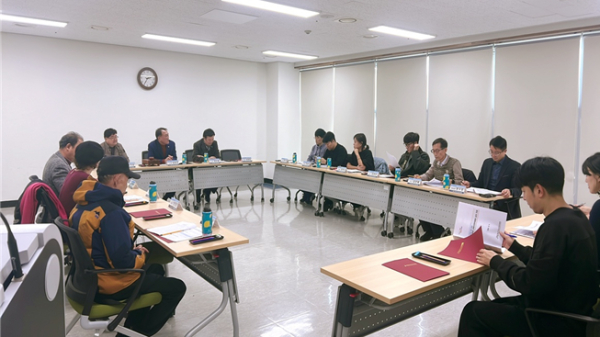 2026년 개교 예정 신설학교 교명선정위원회 개최 모습