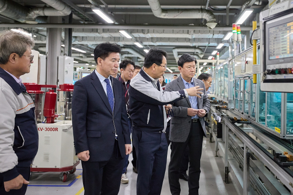 디와이오토 기업방문 모습